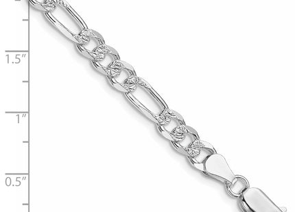 Sterling silver figaro link chain