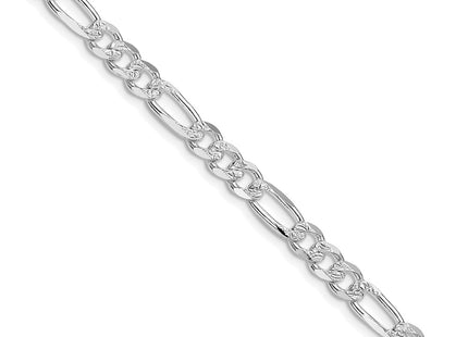 Sterling silver figaro link chain