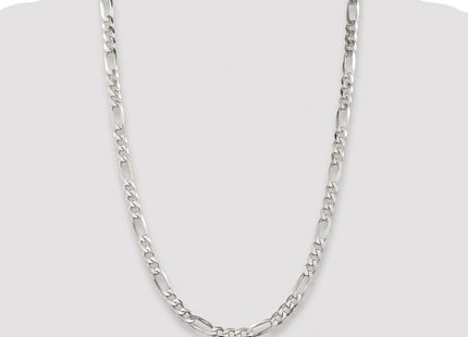 Sterling silver figaro link chain