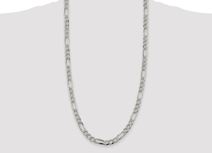 Sterling silver figaro link chain