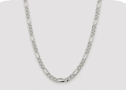 Sterling silver figaro link chain
