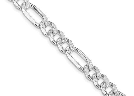 Sterling silver figaro link chain