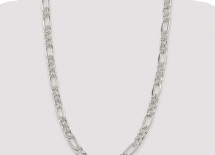 Sterling silver figaro link chain