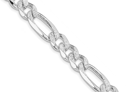 Sterling silver figaro link chain
