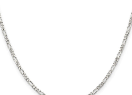 Sterling silver figaro link chain