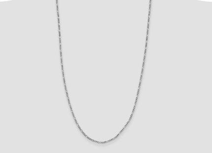 Sterling silver figaro link chain