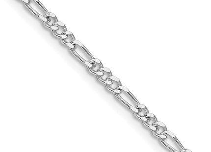 Sterling silver figaro link chain
