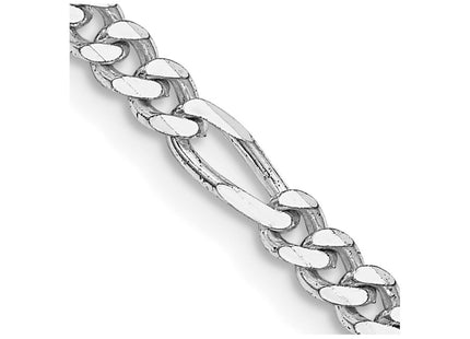 Sterling silver figaro link chain