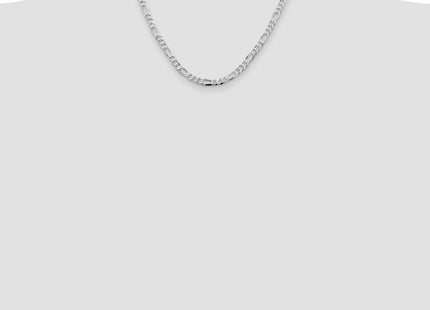 Sterling silver figaro link chain