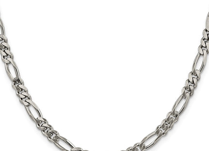 Sterling silver figaro link chain