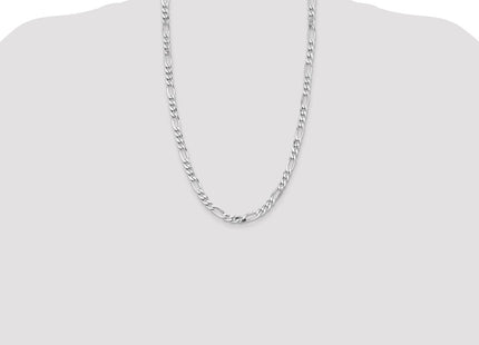Sterling silver figaro link chain