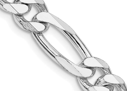 Sterling silver figaro link chain