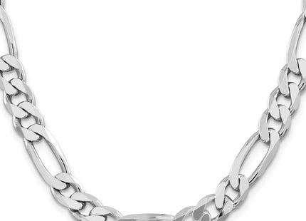 Sterling silver figaro link chain, alternate view