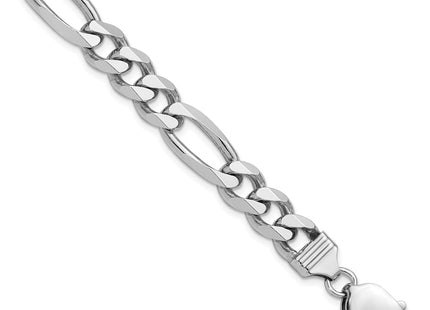 Sterling silver figaro link chain, additional view
