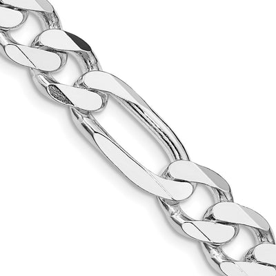 Sterling silver figaro link chain