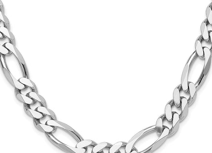 Sterling silver figaro link chain, alternate view