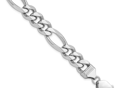 Sterling silver figaro link chain, additional view