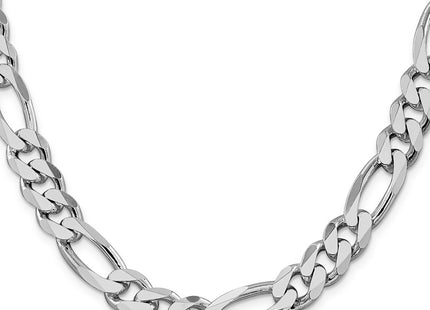 Sterling silver figaro link chain, alternate view