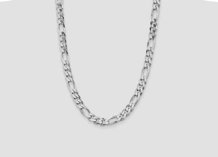 Sterling silver figaro link chain