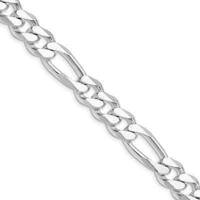 Sterling silver figaro link chain