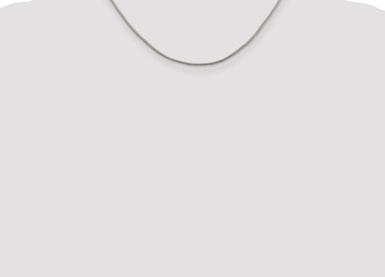 Sterling Silver Diamond-cut Round Franco Chain (Style QFR125-16)