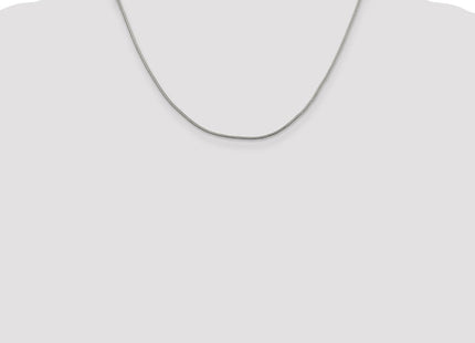 Sterling Silver Diamond-cut Round Franco Chain (Style QFR125-18)