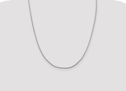 Sterling Silver Diamond-cut Round Franco Chain (Style QFR125-20)