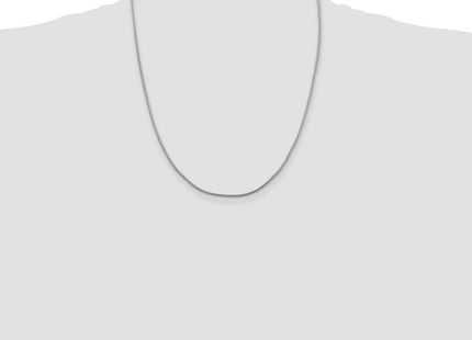 Sterling Silver Diamond-cut Round Franco Chain (Style QFR125-22)