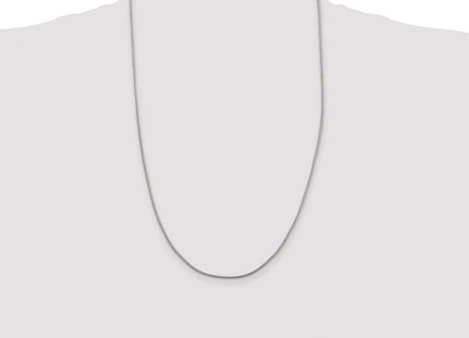 Sterling silver franco link chain