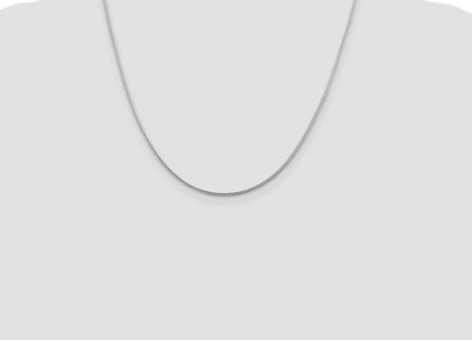 Sterling Silver Diamond-cut Round Franco Chain (Style QFR150-20)