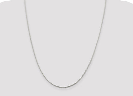 Sterling Silver Diamond-cut Round Franco Chain (Style QFR150-24)