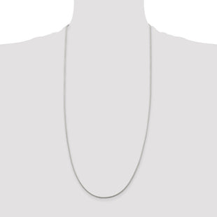 Sterling Silver Diamond-cut Round Franco Chain (Style QFR150-30)