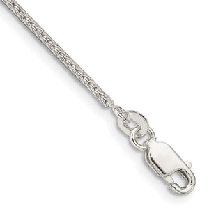 Sterling Silver Diamond-cut Round Franco Chain (Style QFR150-8)