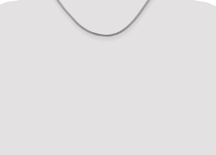 Sterling Silver Diamond-cut Round Franco Chain (Style QFR200-16)