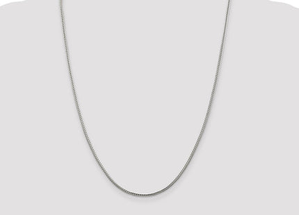 Sterling Silver Diamond-cut Round Franco Chain (Style QFR200-24)