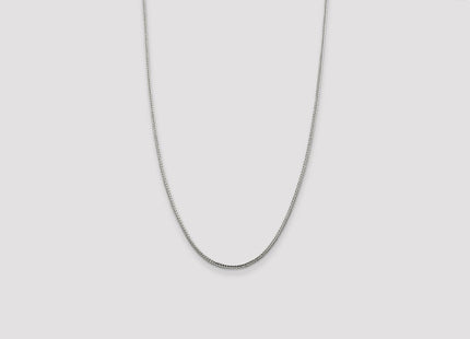 Sterling Silver Diamond-cut Round Franco Chain (Style QFR200-26)