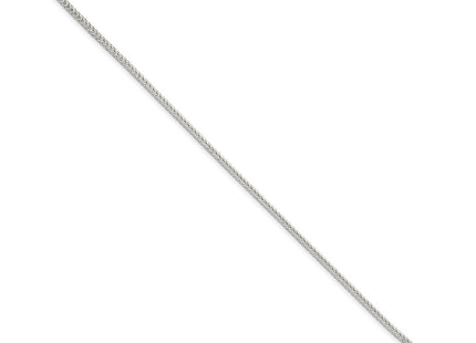 Sterling silver franco link chain, alternate view