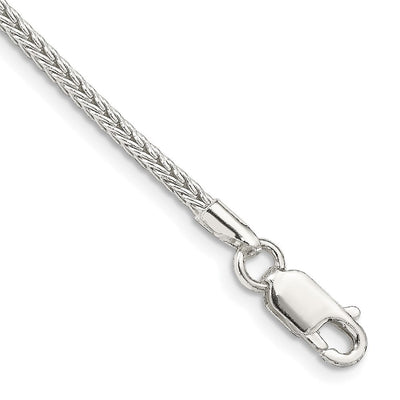Sterling silver franco link chain