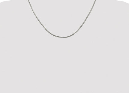 Sterling Silver Rhodium-plated Diamond-cut Round Franco Chain (Style QFR200R-18)