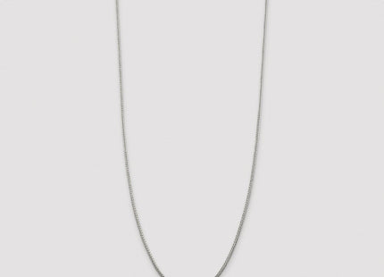 Sterling Silver Rhodium-plated Diamond-cut Round Franco Chain (Style QFR200R-30)