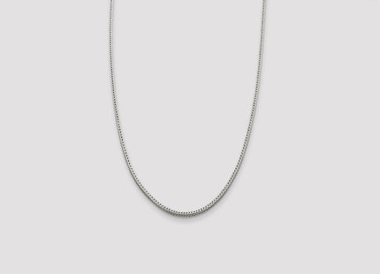 Sterling Silver Diamond-cut Round Franco Chain (Style QFR250-26)