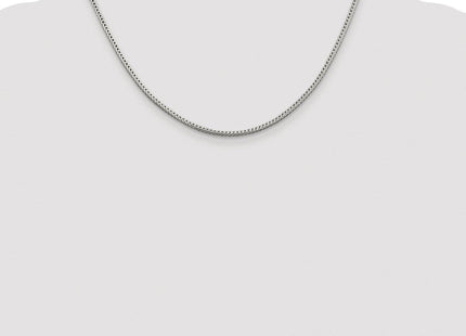 Sterling Silver Rhodium-plated Diamond-cut Round Franco Chain (Style QFR250R-18)