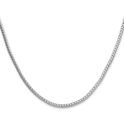 Sterling Silver Diamond-cut Round Franco Chain, 16 x 3.4mm