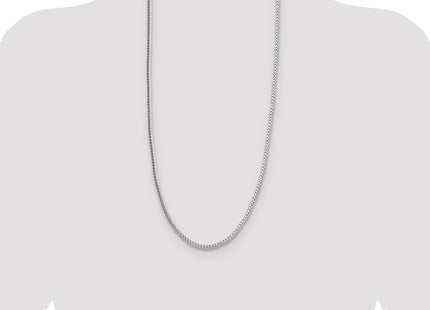 Sterling Silver Diamond-cut Round Franco Chain (Style QFR320-30)