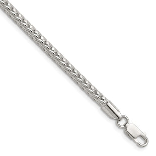Sterling Silver Diamond-cut Round Franco Chain (Style QFR320-8)