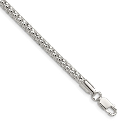 Sterling silver franco link chain