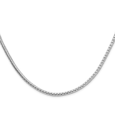 Sterling Silver Diamond-cut Round Franco Chain, 24 x 3.8mm