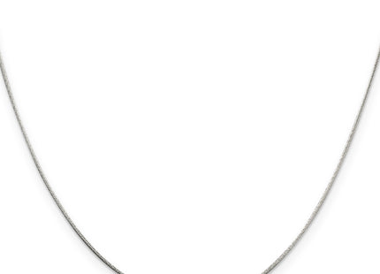 Sterling Silver Diamond-cut Snake Chain, 16 x 0.85mm