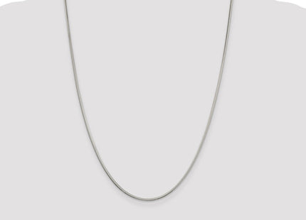 Sterling Silver Diamond-cut Snake Chain (Style QFS3-24)