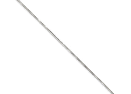 Sterling Silver Diamond-cut Snake Chain (Style QFS3-8)